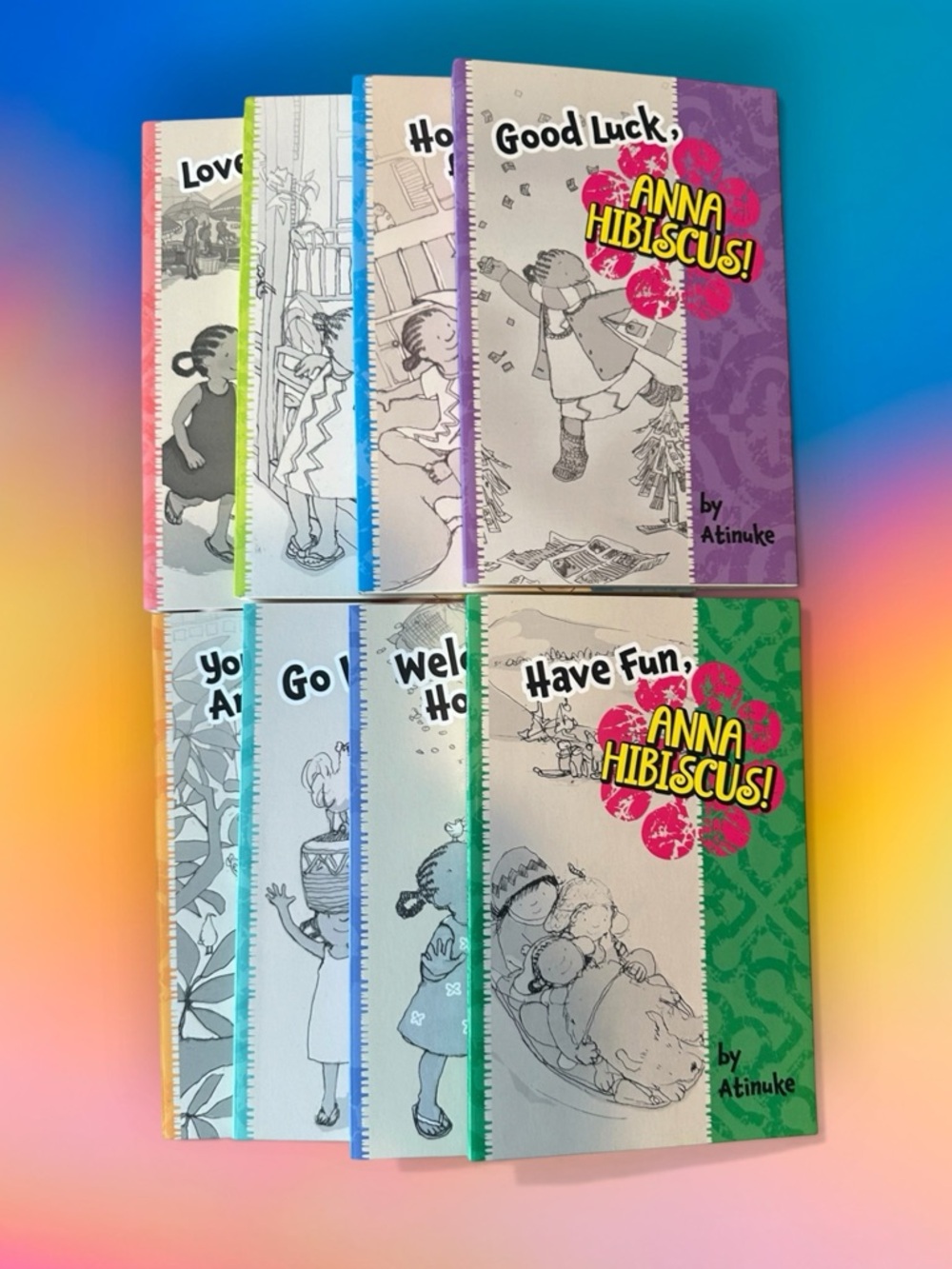 Anna Hibiscus Complete Series 8 Book Set by Atinuke - Kane Miller